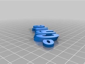 charlie organización personalizado 3d print model - Mito3D