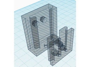 sn04 z Einsteller remix 3d Drucker Zubehör hictop z-Achse z-Achsen-sensor montieren 3d print model - Mito3D