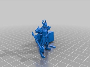 nasus modelli inferno league lega leggende in miniatura miniature modello ult ultimate 3d print model - Mito3D