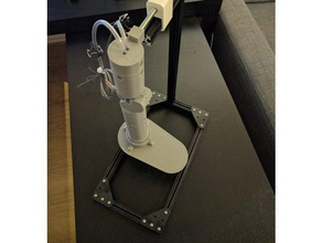 mechanical leg robotics biped robot 3d print model - Mito3D