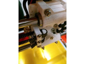 hypercube easy belt tensioner 3d printer parts 3d print model - Mito3D