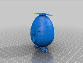 pollo La impresión en 3d 3d print model - Mito3D