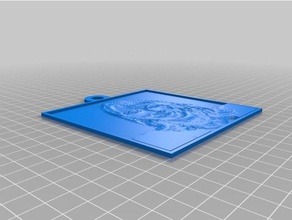 jo gri lorenco 2d sanat özelleştirilmiş 3d print model - Mito3D