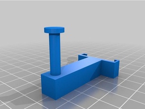 grelha de tecto clipe alto-falante do agregado familiar cave suporte teto office 3d print model - Mito3D