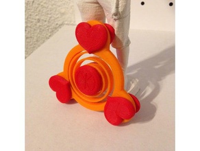 spinner li mki saint-valentin jouets & jeux 3d print model - Mito3D