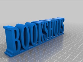 bookshots hobby 3d print model - Mito3D