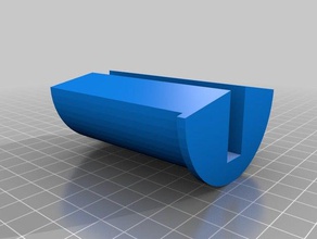 lulzbot mini spool bushing 56mm id x 70mm length 3d printer parts 3d print model - Mito3D
