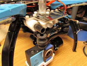 ebay gimbal mount s500 quadcopter r c vehicles 3d print model - Mito3D