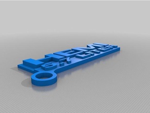 hemi 57 logo keychain automotive 1500 dodge ram ram1500 3d print model - Mito3D