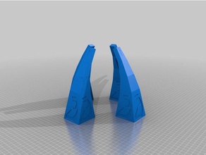 everquest wizard spires props 3d print model - Mito3D