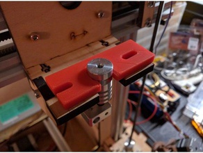 magma hotend bloco de montagem Impressora 3d peças gostoso no final quente makerfarm prusa i3 i3v monte a da placa suporte 3d print model - Mito3D