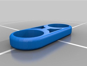 fidget roda 2 rolamentos A impressão 3d 3d print model - Mito3D