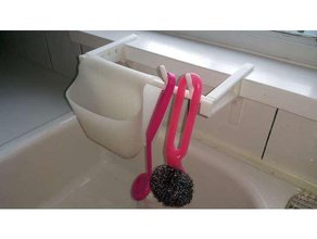 lavello accessori rack cucina & sala da pranzo titolare della lavandino 3d print model - Mito3D
