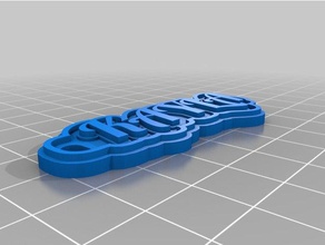 kayla Schlüsselanhänger kundengebundene 3d print model - Mito3D