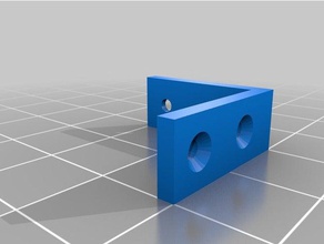 variété crochets droits pièces étagère la boîte support caisse le mont droite angle droit plateau 3d print model - Mito3D
