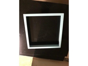 light box frame uncle jessy decor customized 3d print model - Mito3D