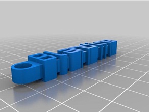 blandina organización personalizado 3d print model - Mito3D