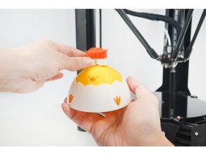 taipei lantern festival chick & beimen Kunst 3d print model - Mito3D