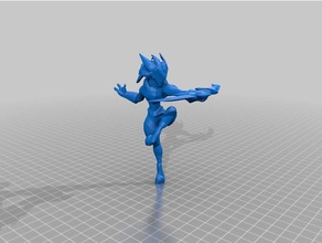 galaxy kindred crit pose creatures league legends 3d print model - Mito3D