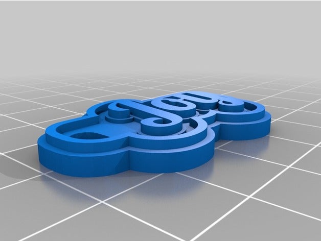 joy keychain keychains customized 3D print model - Mito3D