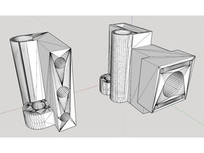 carro x husillos piezas 3d yazıcı parçaları 3d print model - Mito3D
