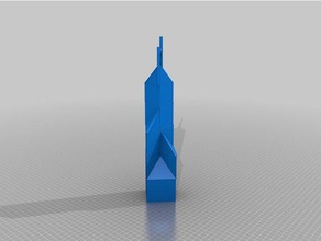 bank china buildings & structures 3d print model - Mito3D