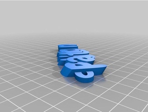 paytton organização personalizado 3d print model - Mito3D
