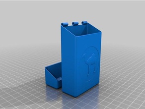 zigaretten caixa A impressão 3d Impressos em a zigarettenetui zigarettenschachtel 3d print model - Mito3D