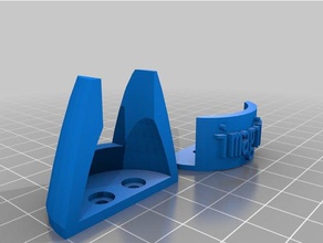 protector motor y pata hobby Abdeckung 3d print model - Mito3D