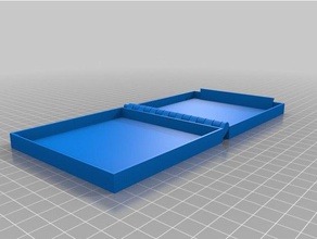 meine angepasste aufklappbaren box latch etwas parametric druckbaren einem Stück 3d-Druck-tests kundengebundene 3d print model - Mito3D