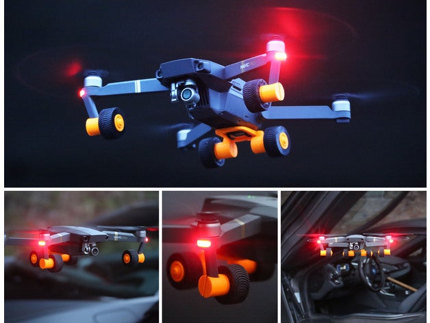 dji mavic wheels r c vehicles pro 3D print model - Mito3D