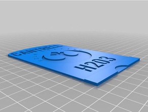 film ince pas 3d baskı 3d print model - Mito3D