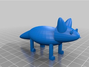 arctic fox jam 3d printing 3d print model - Mito3D