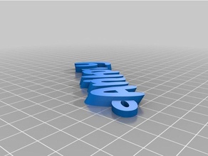 anthony organização personalizado 3d print model - Mito3D