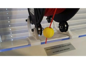 175mm filament filter ball 3d printer accessories 3d print model - Mito3D
