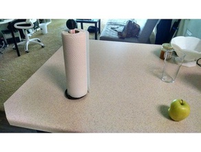 paper towel holder kitchen & dining 3d print model - Mito3D