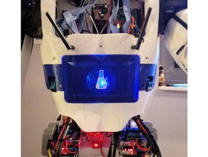 inmoov battery cover - mrl robotics 3d print model - Mito3D