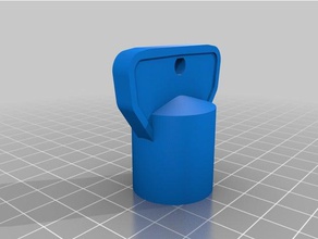 meine individuelle anpassbare Taste 2 Haushalt kundengebundene 3d print model - Mito3D