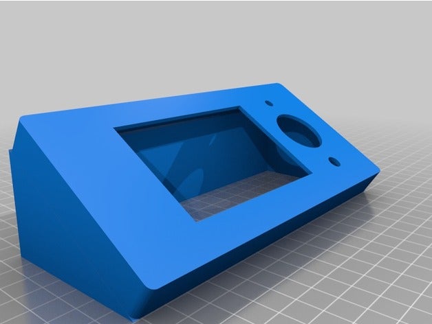 anet a8 lcd12864 senza tag stand La stampa 3d 3D print model - Mito3D