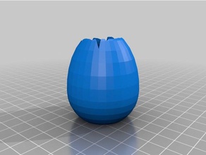 uovo fioriera La stampa 3d 3d print model - Mito3D