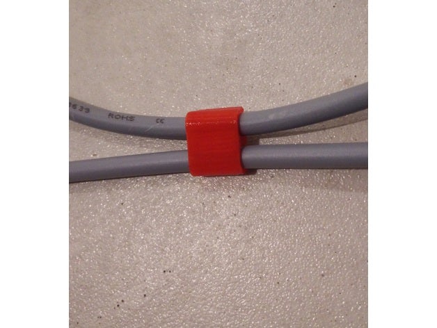 kabelhalter diy cabel titular kabel 3D print model - Mito3D