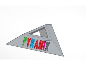 pyramix stand toy & game accessories 3d print model - Mito3D