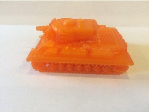 m46 patton tank vehicles 3dmodel 3dprinted 3dprinting military model scale tinkercad tracked vehicle war warfare 3d print model - Mito3D