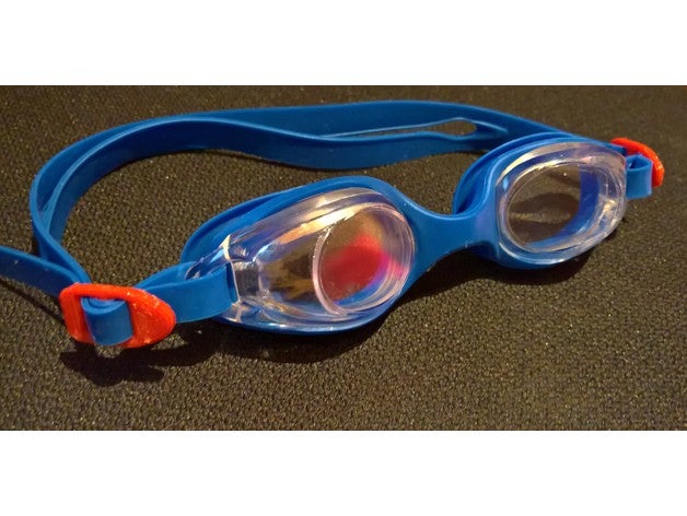 gafas de natación clip - 9mm consejos deporte y al aire libre los niños protección deportes la acuáticos 3D print model - Mito3D