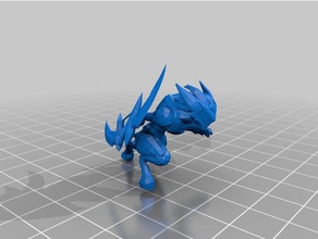 tribo de carga criaturas 3d print model - Mito3D