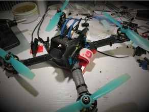 astro x 4 1 esc kablosu kol guard gerçek r c araçlar kablo koruma drone 3d print model - Mito3D