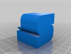 mi monograma personalizado cubo signos y logotipos 3d print model - Mito3D