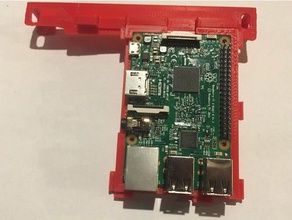 da vinci 10 iç raspberry pi monte edin 3d yazıcı aksesuarları parçaları dirsek davinci ahtapotlar octoprint durumda kablosuz xyzprinting xyz 3d print model - Mito3D