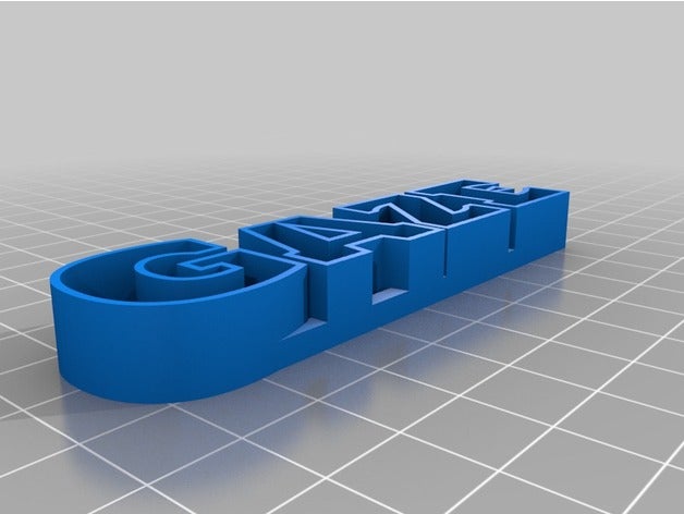 meine angepasste text-Speicher Skulpturen kundengebundene 3D print model - Mito3D