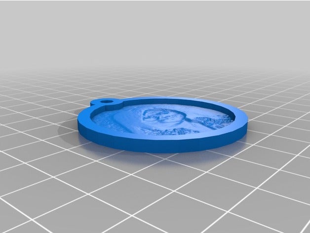mi llavero personalizado lithopane -kae llaveros 3D print model - Mito3D